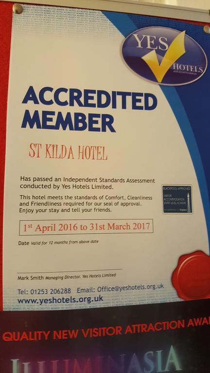 St Kildas, Blackpool Central Εξωτερικό φωτογραφία